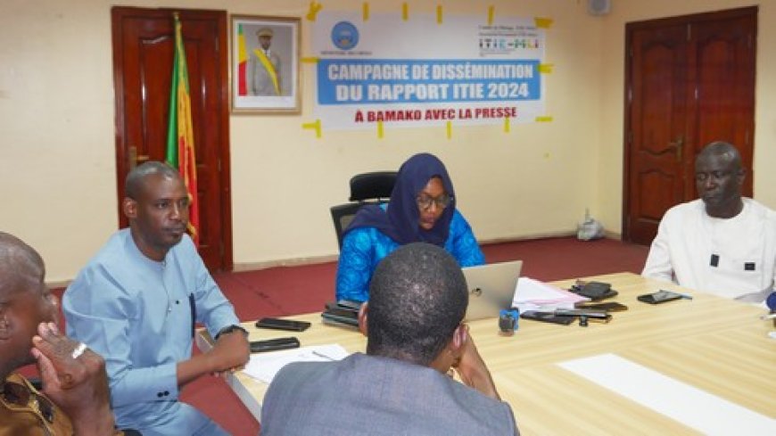 Rapport ITIE Mali : Le secteur minier a généré 978 milliards FCFA pour le Trésor public en 2024