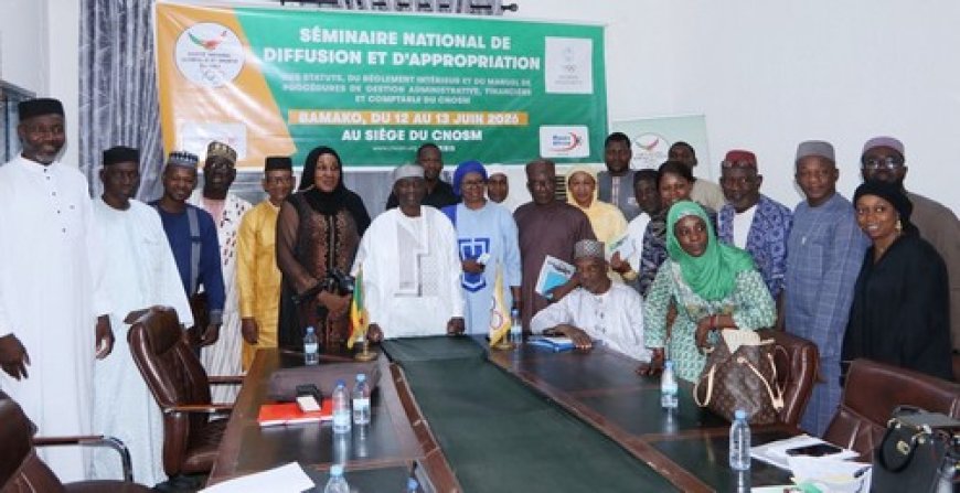 Habib Sissoko, président du CNOSM : "Le Cnosm engage une nouvelle  étape de gouvernance sportive"