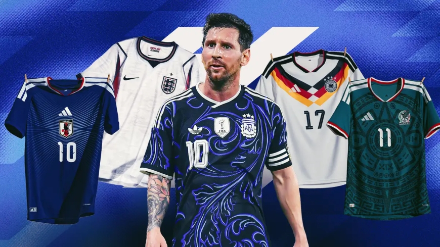 Angleterre, Argentine, France et les 20 plus beaux maillots de la Coupe du monde 2026 – le classement