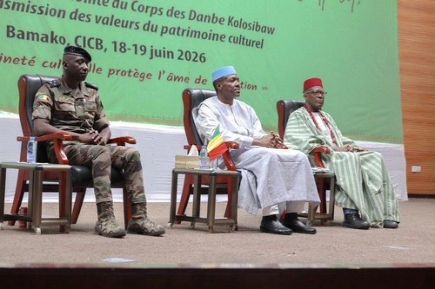 Journées nationales du patrimoine culturel 2026 :  Les engagements du ministre Daffé envers le Corps des "Danbé Kolosibaw"