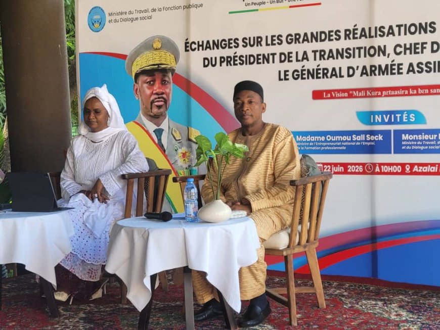 5 ans de Transition : Fassoun Coulibaly dresse le bilan des grandes réformes du Travail et de la Fonction publique