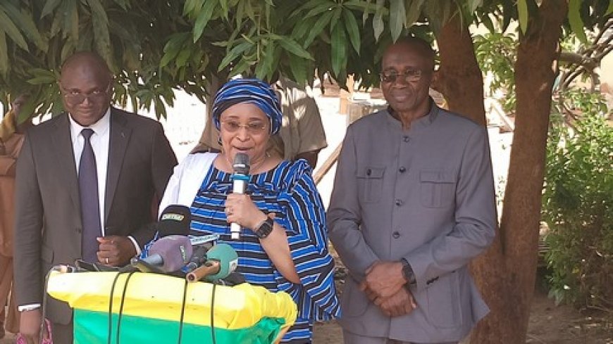 Santé publique : pose de la première pierre de deux entrepôts modernes de la PPM à Kanadjiguila