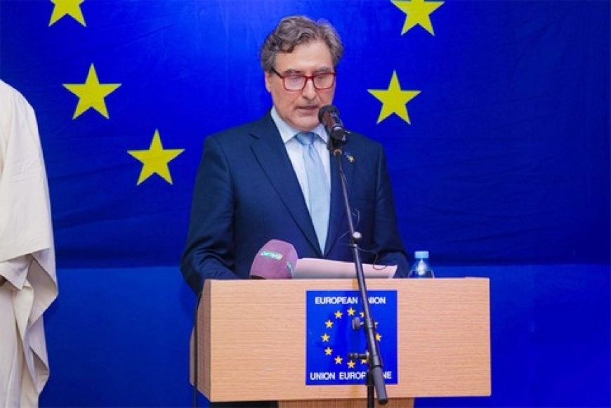 S.E. Monsieur Alberto Cerezo, ambassadeur de l'Union européenne au Mali à l'occasion de la fête de l’Europe : "Plus de 75 ans après la Déclaration Schuman, la promotion  de la paix reste la raison d'être du projet européen"