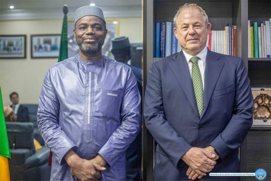 Coopération : Le nouveau chef de mission d'Eucap Sahel Mali reçu  par le ministre Kassogué