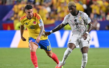 Coupe du Monde 2026 : la Colombie s’offre le Ghana avec maîtrise et défiera la Suisse !