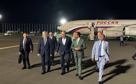 Sergueï Lavrov entame sa tournée africaine en Éthiopie