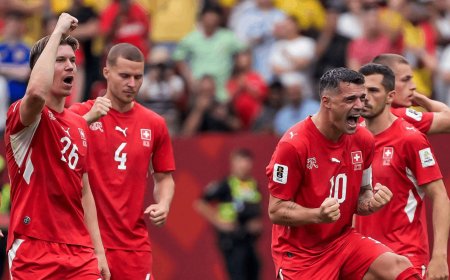 La Suisse sort la Colombie aux tirs au buts et se hisse en quarts de finale