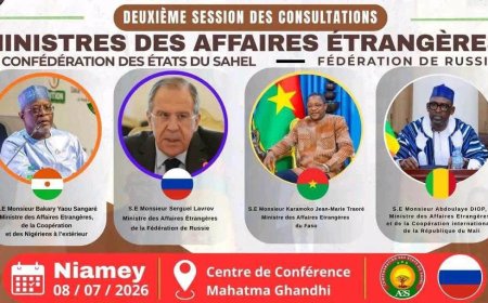 AES-Russie : les ministres des Affaires étrangères préparent à Niamey une nouvelle étape du partenariat stratégique