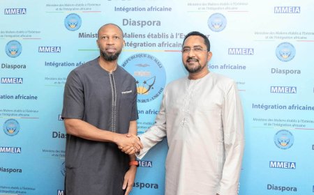 Forum international de la diaspora 2026 : Mossa Ag Attaher sollicite l'engagement de Seydou Keïta