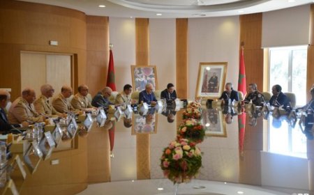 En exécution des Hautes Instructions de Sa Majesté le Roi, MM. Bourita et Loudyi reçoivent à Rabat le Haut représentant du Conseil de paix pour Gaza.