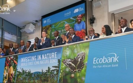 Le Groupe Ecobank ouvre la séance à la Bourse de Londres pour  marquer la cotation de son obligation Nature
