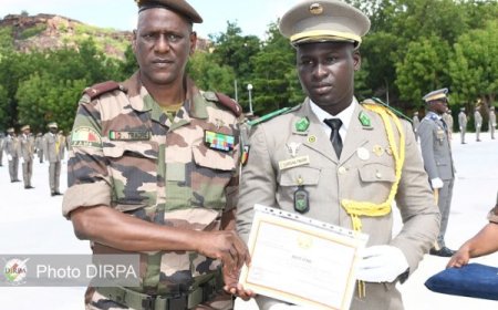 Centre d’instruction Boubacar Sada Sy de Koulikoro : 215 officiers stagiaires en fin de formation