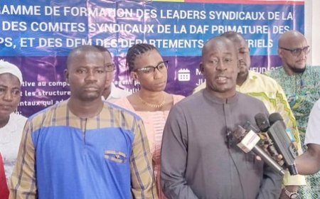 Bamako : les leaders syndicaux de la DAF Primature, DRH, CPS et DFM en formation