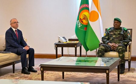 Le président du Niger s’est entretenu avec l’ambassadeur de Russie