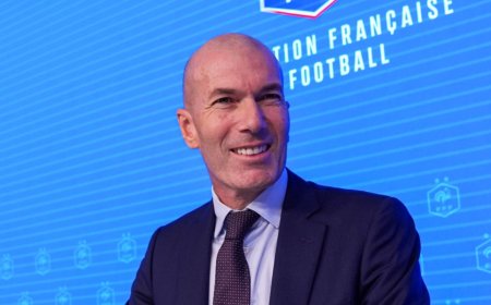 Zinédine Zidane, nouveau sélectionneur des Bleus