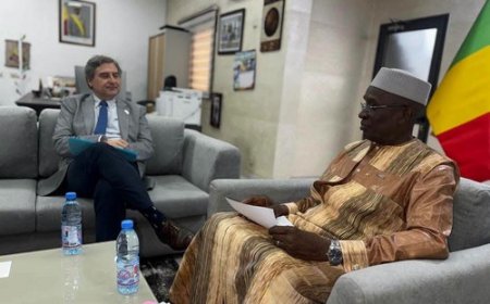 Ministère de l’Education Nationale : Alberto Cerezo reçu par le Ministre Amadou Sy Savané