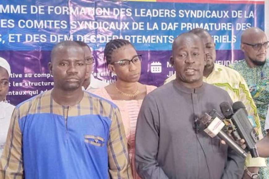 Bamako : les leaders syndicaux de la DAF Primature, DRH, CPS et DFM en formation