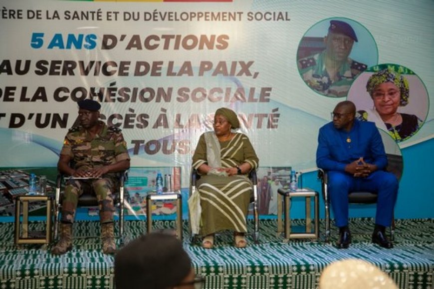 Cinq ans de   transition du General d’armée Assimi Goita : des avancées significatives dans les secteurs de la Santé, du Développement social, de la  Réconciliation et des affaires religieuses