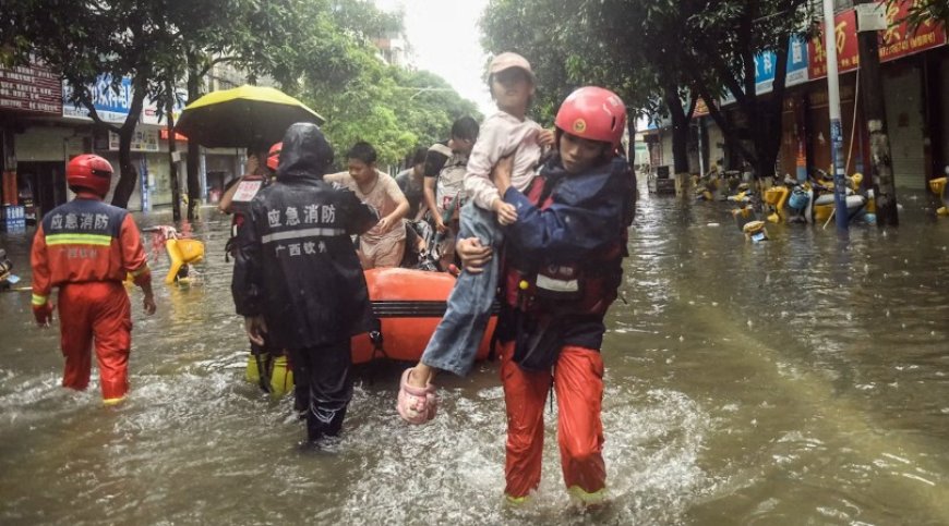 Catastrophe naturelle: Pluies diluviennes en Chine : au moins 130'000 personnes évacuées