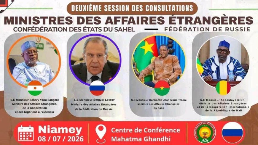 AES-Russie : les ministres des Affaires étrangères préparent à Niamey une nouvelle étape du partenariat stratégique