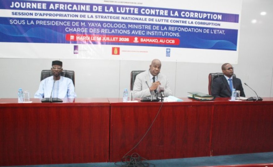 Corruption : Le Mali renforce son dispositif de riposte