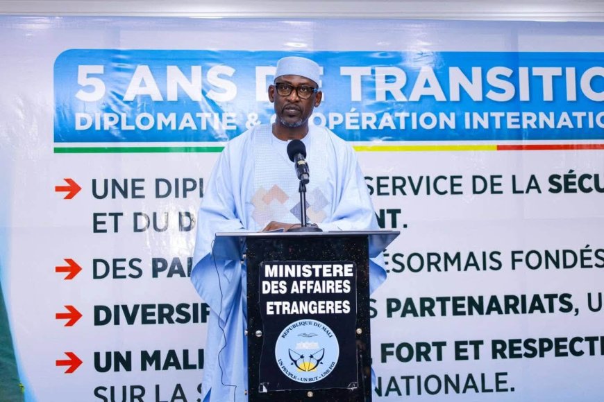 5 ans de Transition : Abdoulaye Diop met en avant une diplomatie « offensive » au service de la souveraineté du Mali