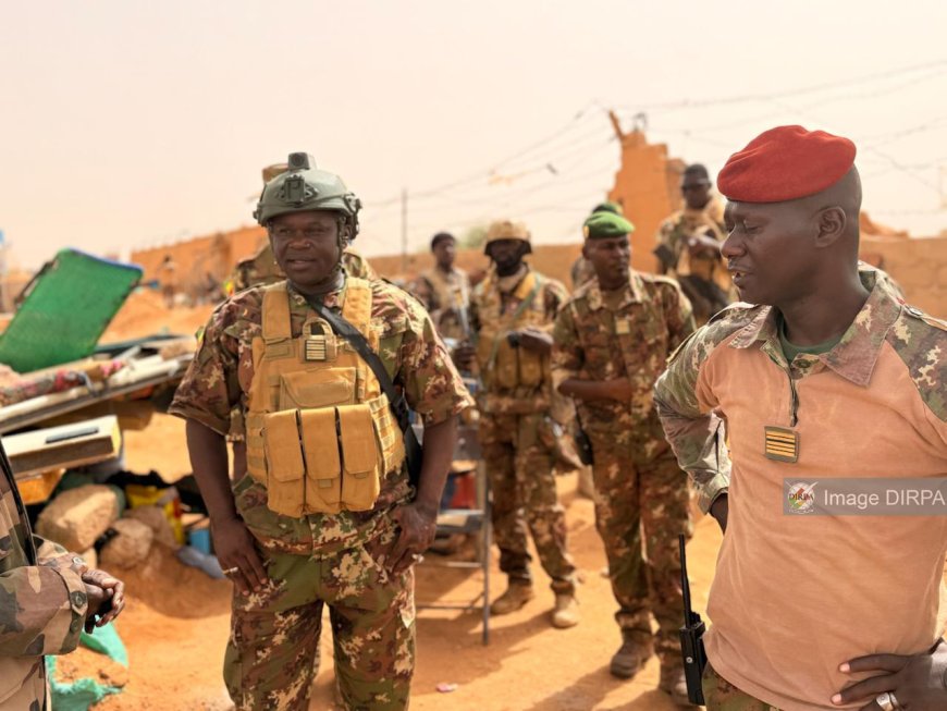 Anéfis : le Colonel-Major Karim Traoré rend hommage aux forces engagées après la victoire contre la coalition terroriste