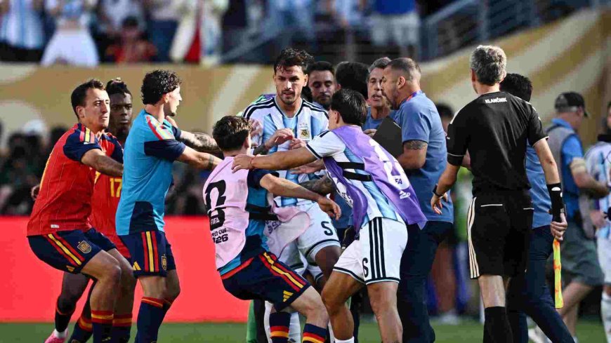 La Fifa enquête sur les incidents ayant suivi la finale Espagne-Argentine