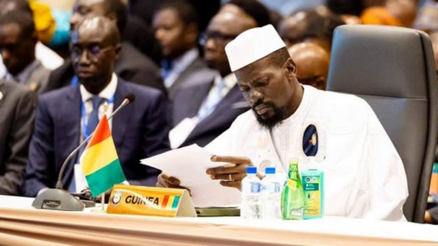 Général Mamady Doumbouya critique la CEDEAO : « Les sanctions ne sont pas la solution »
