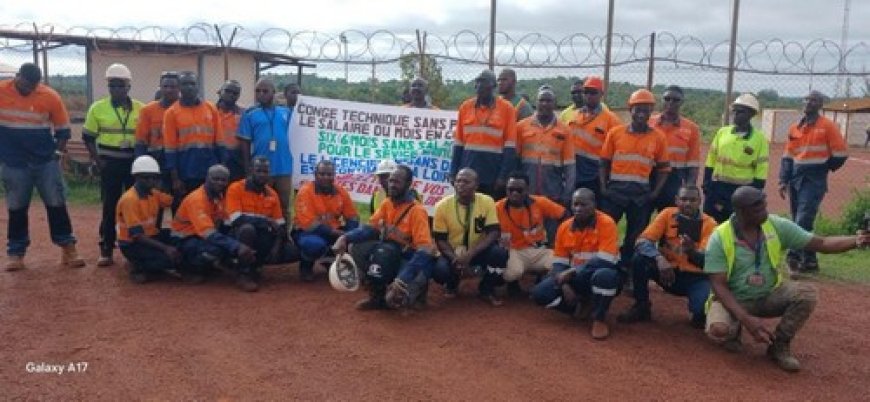 Des sit-in simultanés sur le site de Komana et devant la direction générale :   Les travailleurs de Responsible Mining Service haussent le ton
