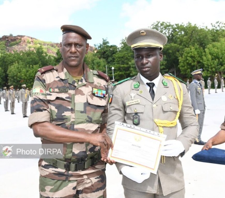 Centre d’instruction Boubacar Sada Sy de Koulikoro : 215 officiers stagiaires en fin de formation