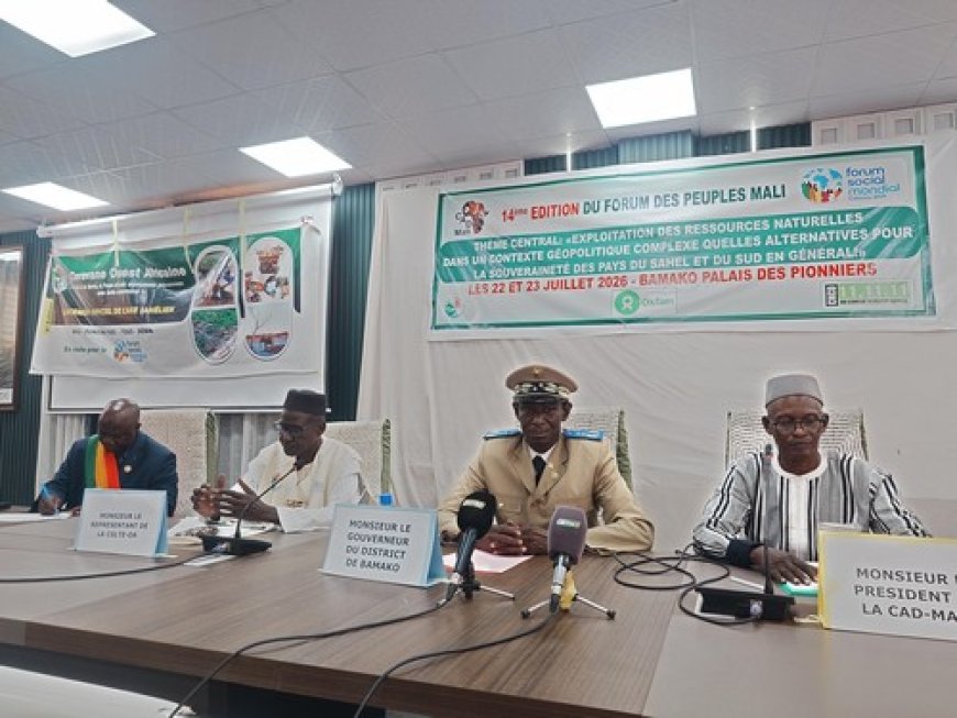Forum des peuples : Plus de 300 voix pour dire "Non" au pillage des ressources du Sahel