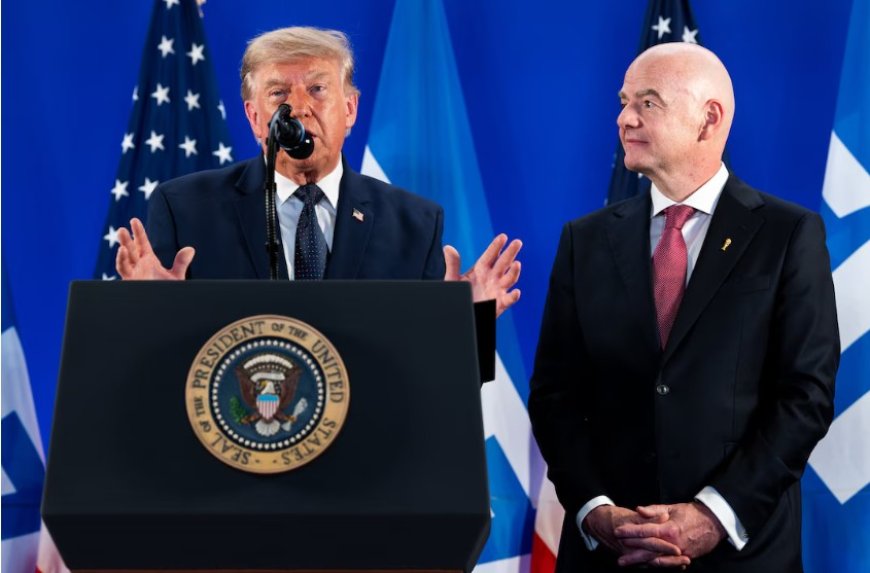 Trump veut qu’Infantino devienne secrétaire général de l’ONU