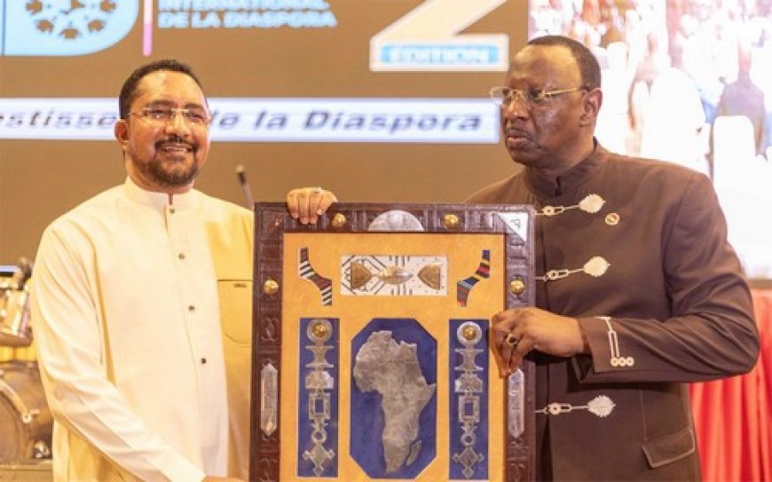 Habib Sylla, président du Haut conseil des maliens de l'extérieur,  a l'ouverture du forum international de la diaspora (FID²) : "Le Mali de demain se construit aujourd'hui et il se construit avec nous"