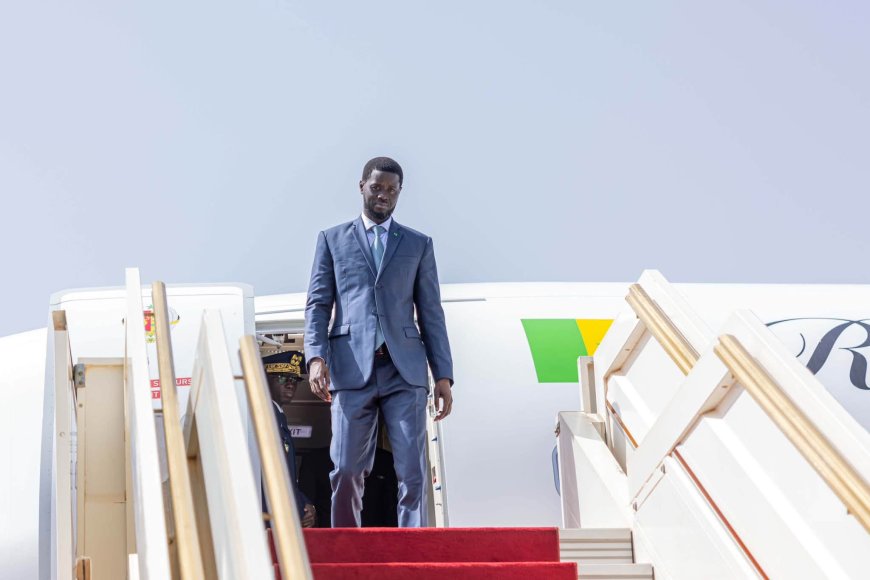 Assimi Goïta accueille Bassirou Diomaye Faye à Bamako pour une visite de travail et de solidarité