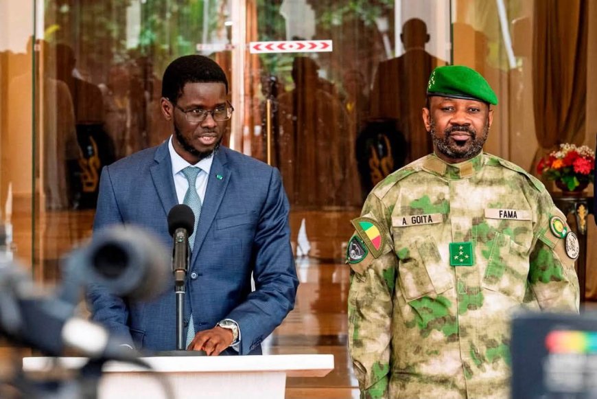 Assimi Goïta et Bassirou Diomaye Faye affichent un front commun face aux défis du Sahel
