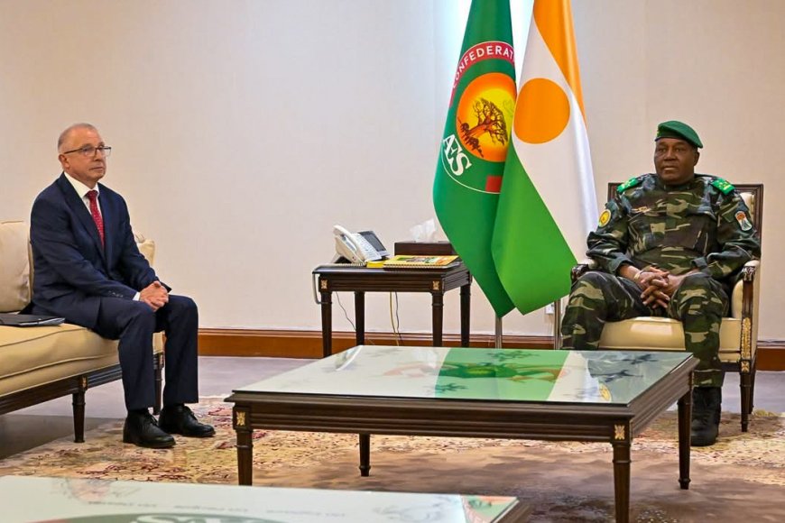 Le président du Niger s’est entretenu avec l’ambassadeur de Russie