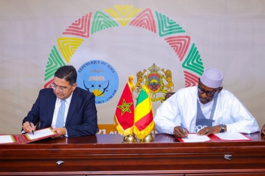 Nasser Bourita, ministre marocain des affaires étrangères à Bamako