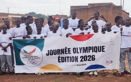 Journée Olympique 2026 : Bougouni célèbre les valeurs olympiques et l'engagement citoyen