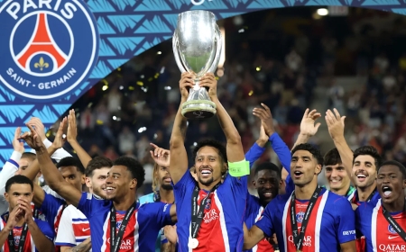 Le PSG remporte une nouvelle Supercoupe d’Europe face à Aston Villa