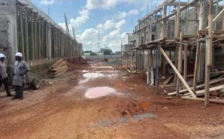 Construction de l’hôpital de district de Kangaba : Les travaux avancent à bon rythme