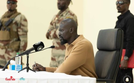 Guinée : Doumbouya place la sécurité au cœur de sa reprise