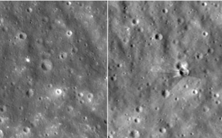 La Nasa dévoile l’énorme cratère provoqué par le crash d’une fusée SpaceX sur la Lune