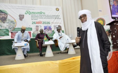 Jeunesse de la Confédération AES : Utiles échanges avec Bassolma Bazié