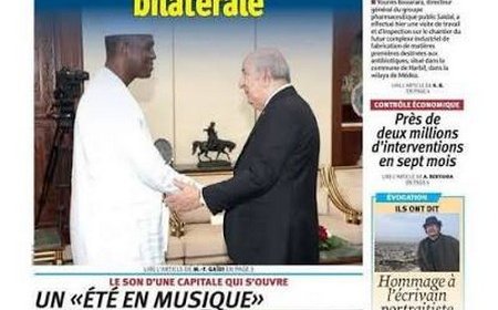 La Visite du Premier ministre vue par 4 journaux algériens