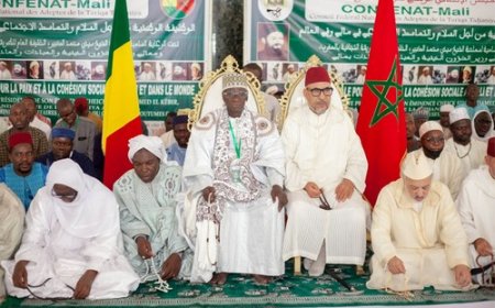 Pour la paix et la stabilite au Mali :  Les Tijania du Mali et du Maroc en communion