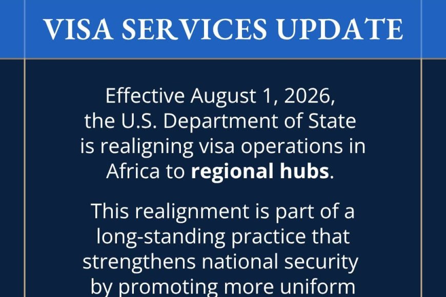 Visa américain : les demandeurs maliens devront désormais passer par l’ambassade des États-Unis à Dakar