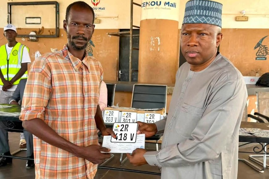 Sécurité routière : l’opération spéciale d’immatriculation des motos s’intensifie à Bamako