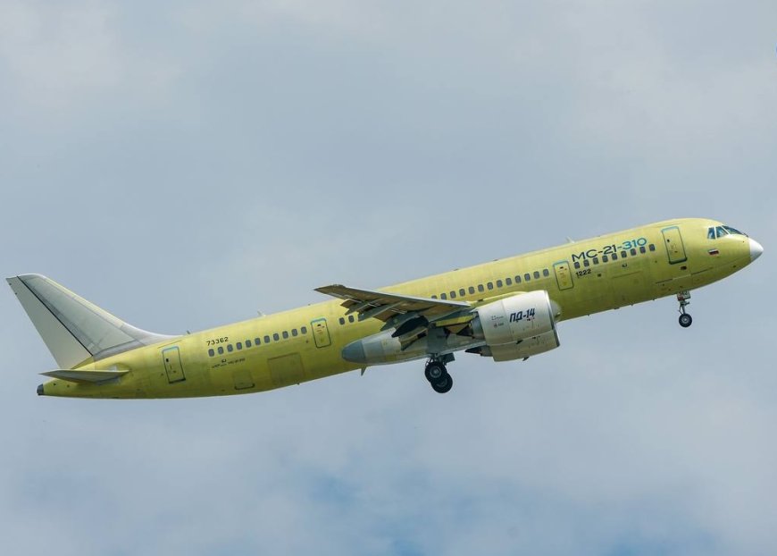 Russie: Le premier MC-21-310 de série effectue son premier vol !