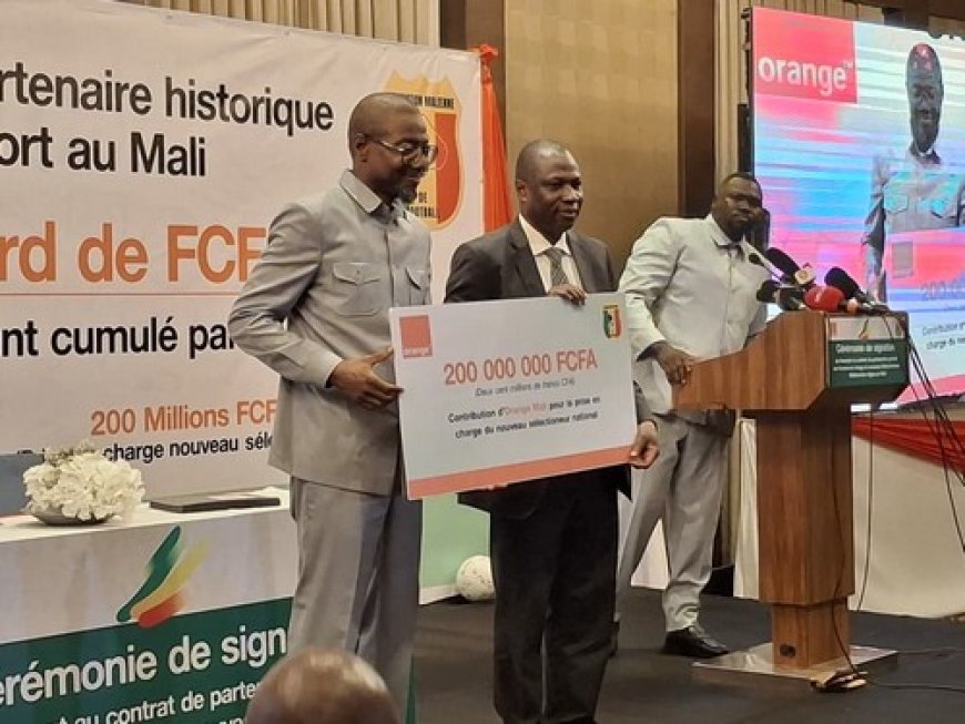 Sponsoring de la  FEMAFOOT par Orange : Un Partenariat renforcé avec un investissement de 200 millions pour l’avenir des Aigles du Mali